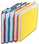 Tab Top Poly File Folders